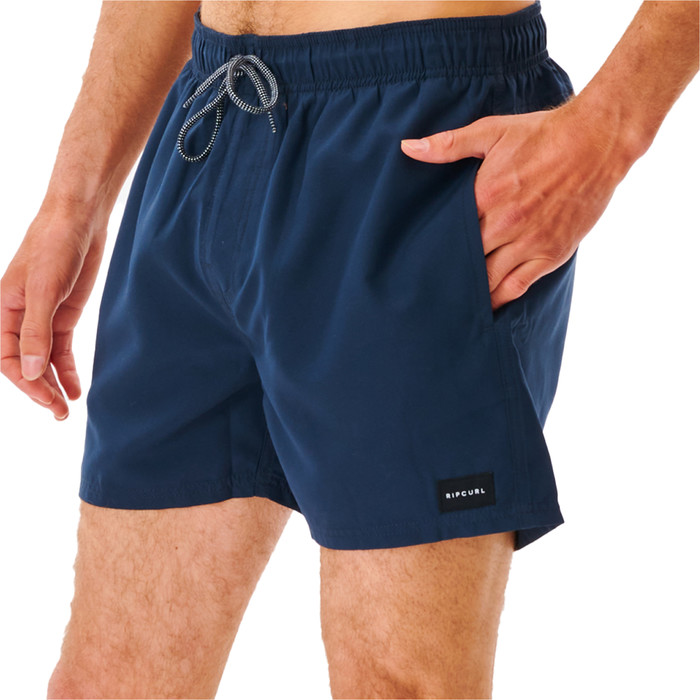 2024 Rip Curl Mens Offset Volley Boardshorts CBOLQ4 - Navy